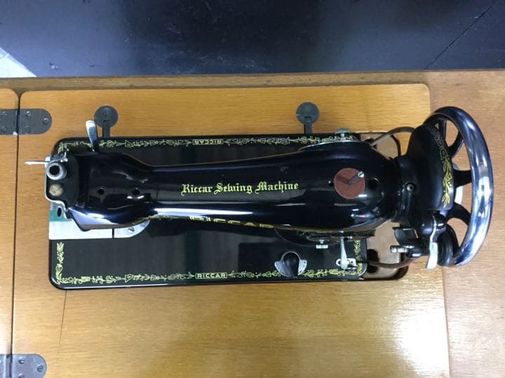 足踏みミシン RICCAR アンティーク 置物 レトロ