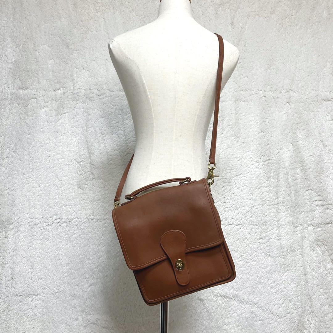 オールドコーチ coach 5130 ステーションバッグ USA製 ブラウン