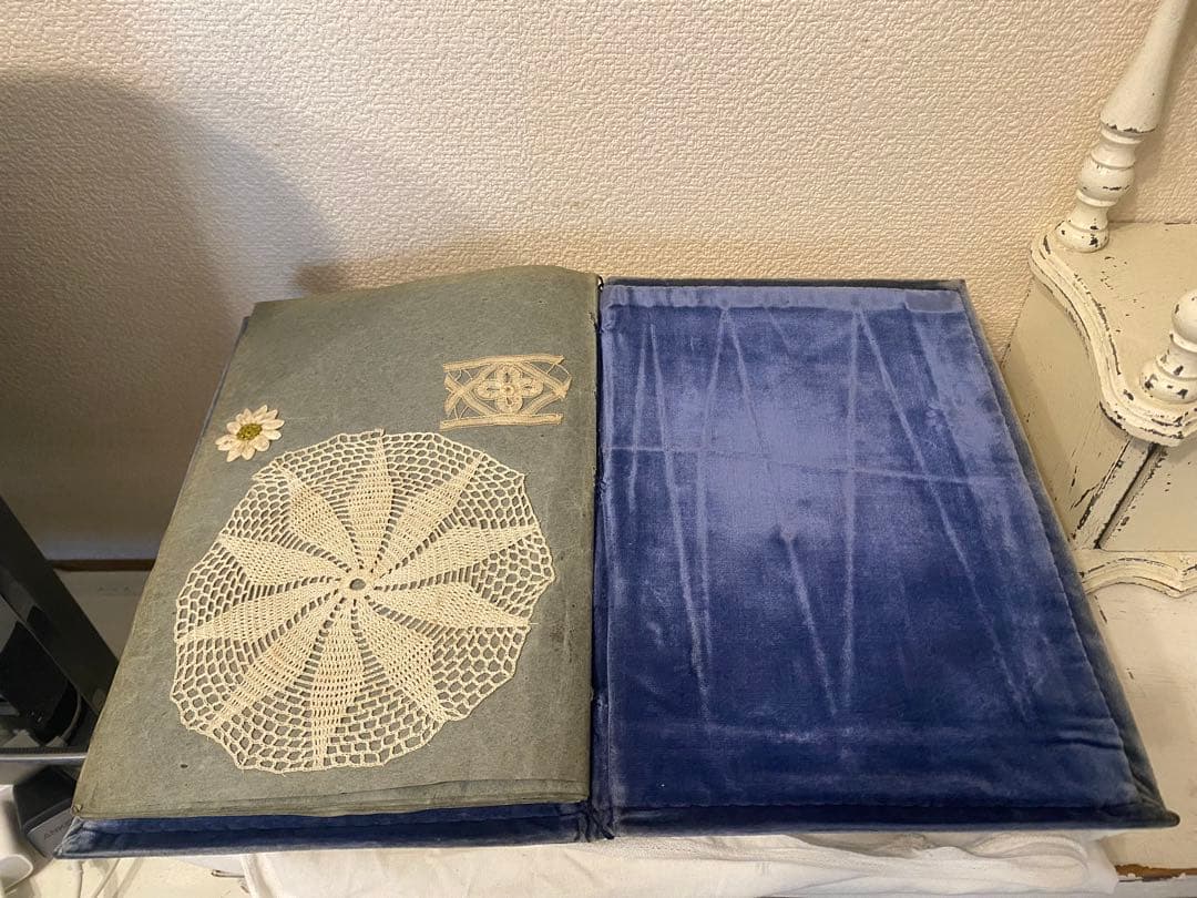 フランスアンティーク　レースサンプルブック