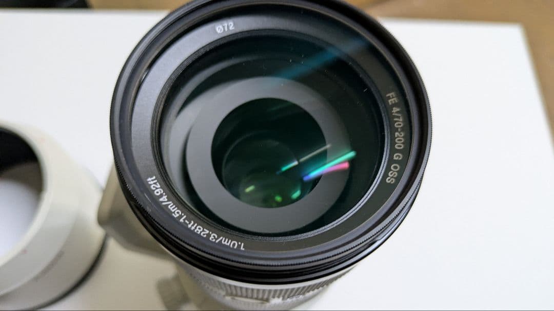 美品！Sony FE 70-200mm F4 G OSS ズームレンズ