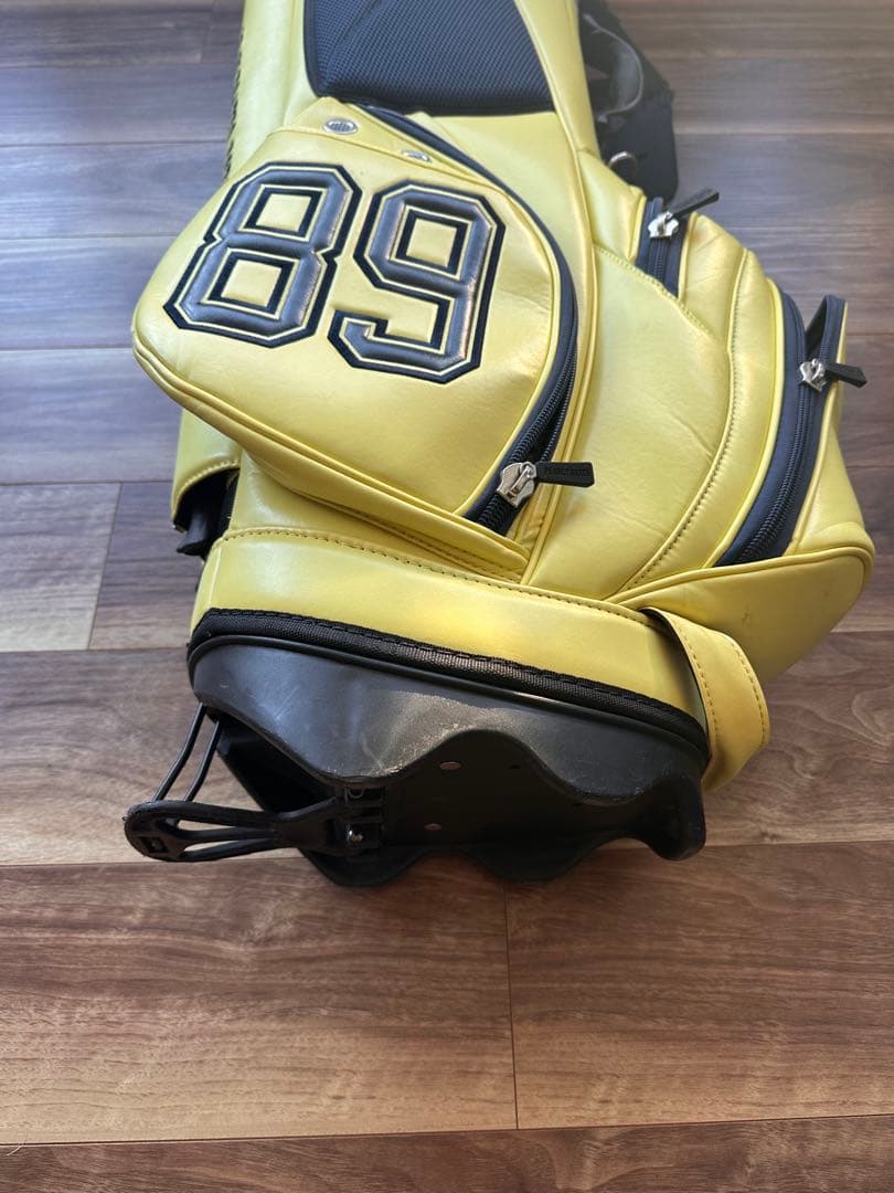 PEARLY GATES パーリーゲイツ キャディバッグ スタンド式 イエロー