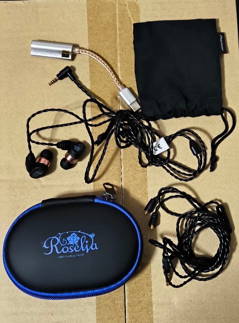 Pioneer SE-CH9T バンドリコラボ、バランスケーブル、DACセット