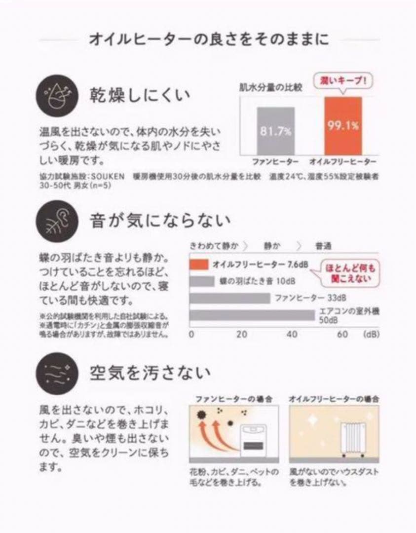 Dimplex オイルフリーヒーター ブリットシリーズ　B01