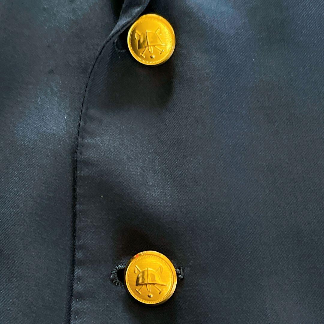 【ポロラルフローレン】ジャケット 紺ブレ 金ボタン ネイビー 40R 段返り