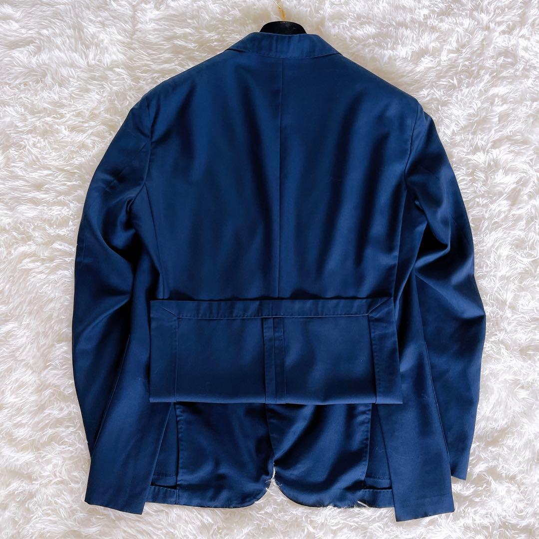 【ポロラルフローレン】ジャケット 紺ブレ 金ボタン ネイビー 40R 段返り