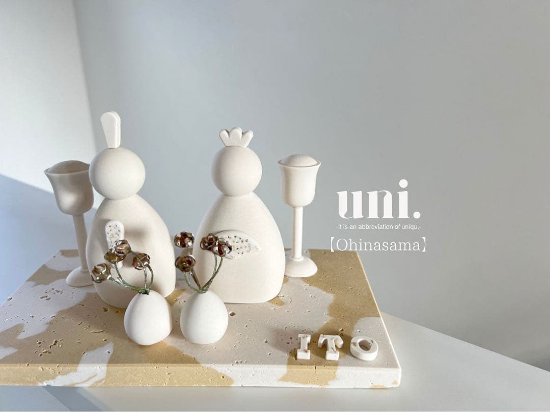 【ジェスモナイト】Ohinasama 雛人形 オーダーメイド