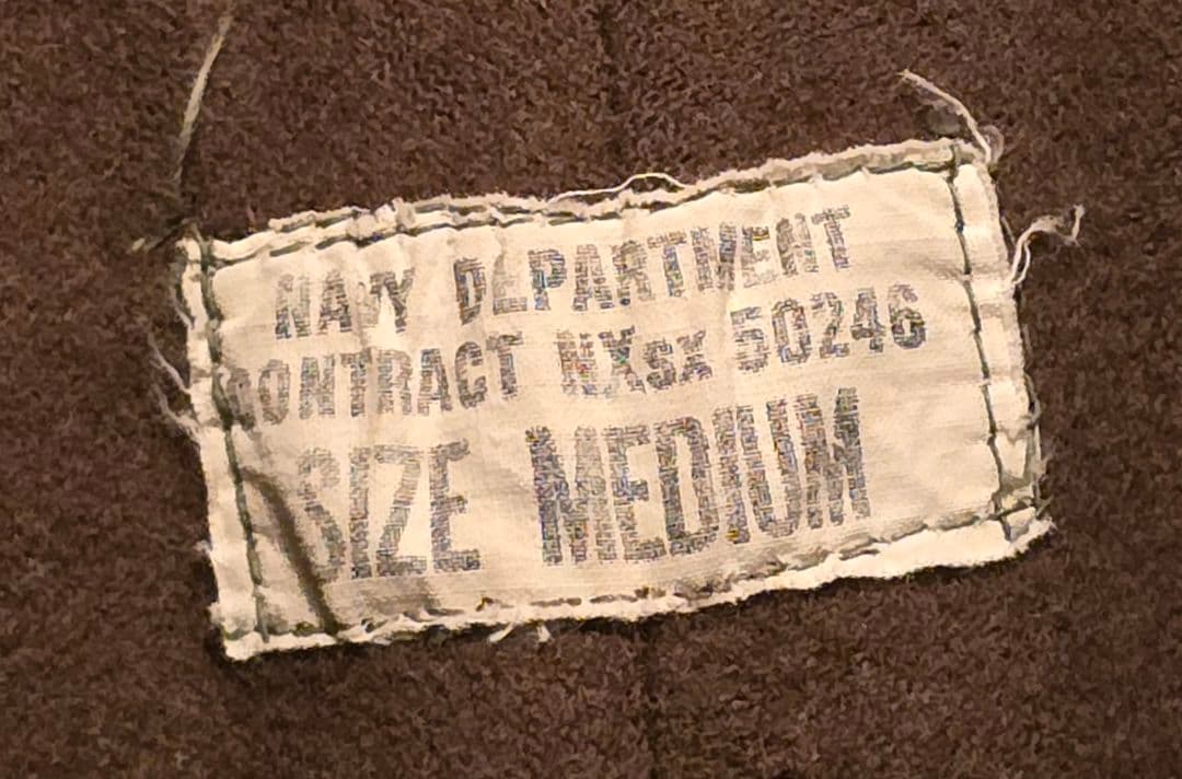 ☆ 1940'S U.S.N. DECKPANTS KHAKI MEDIUM