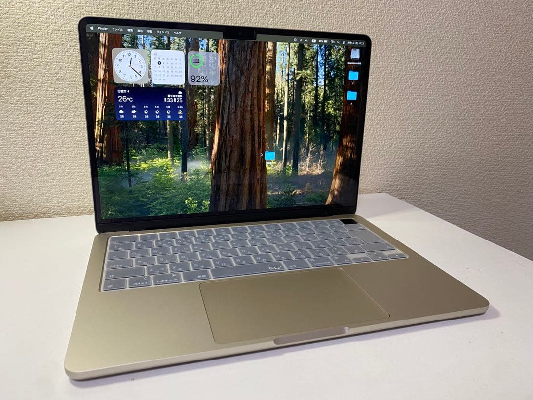 土日限定値引き中　Apple MacBook air m2