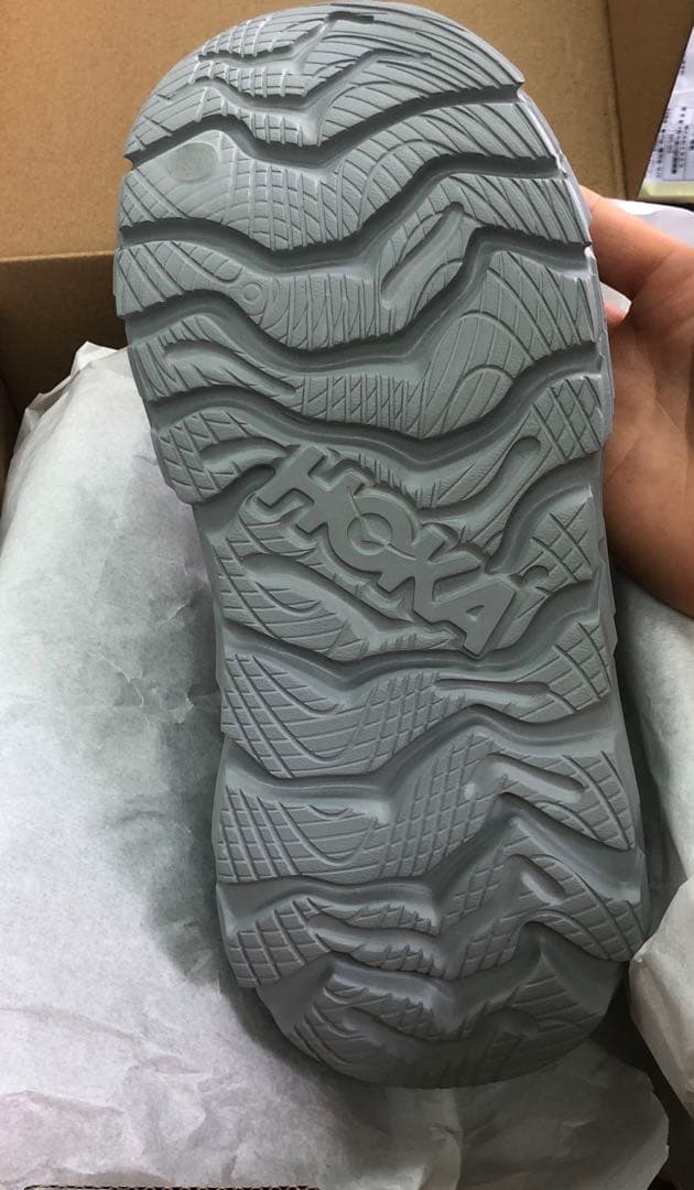 HOKA スリッポンシューズ グレーリストア TC RESTORE TC