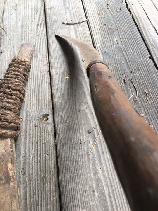 かま　アンテーク　刀