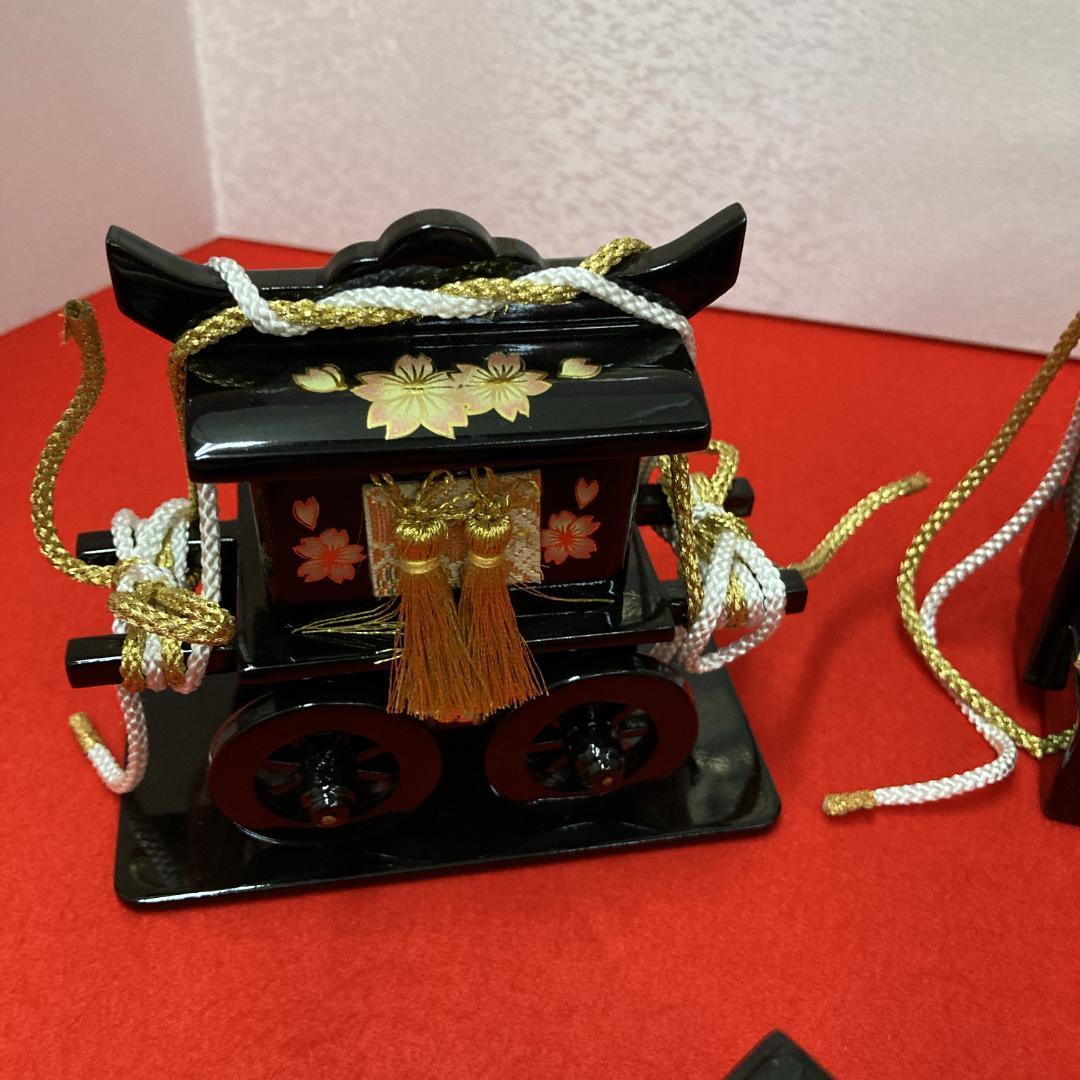 G8 美品！20号6点　雛道具　三段飾り道具　ひな人形道具　雛祭り道具