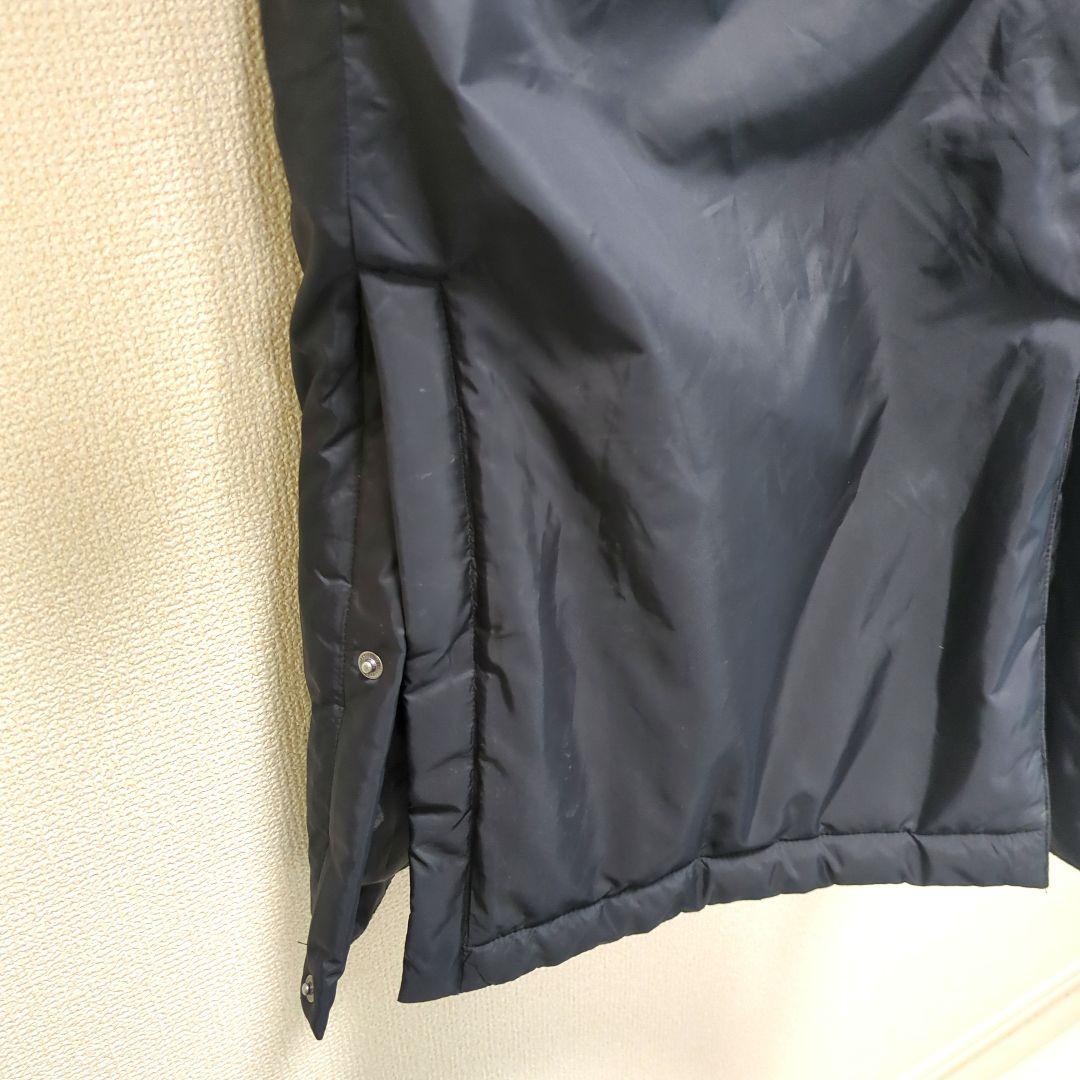 adidas アディダス ベンチコート ロングコート 黒 L