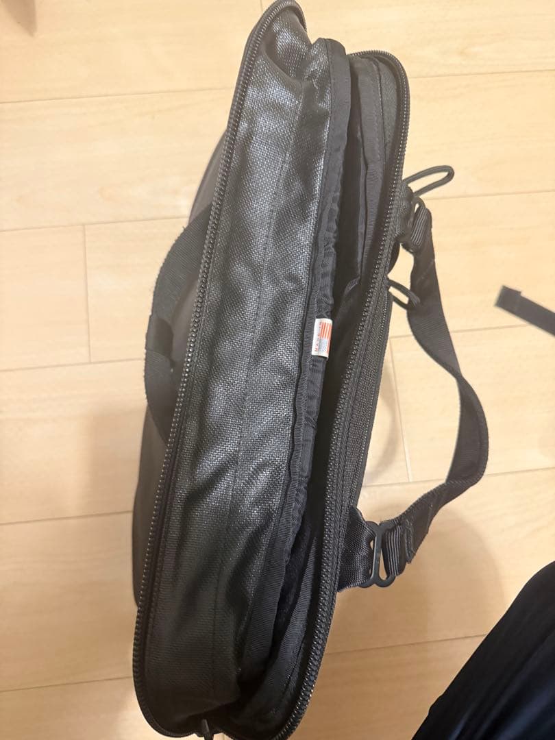 美品ブリーフィング A4 LINER バリスティックナイロン 黒 2WAY