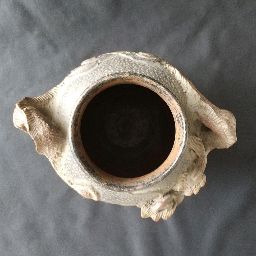 古琉球龍甁 貴重 骨董 茶道具