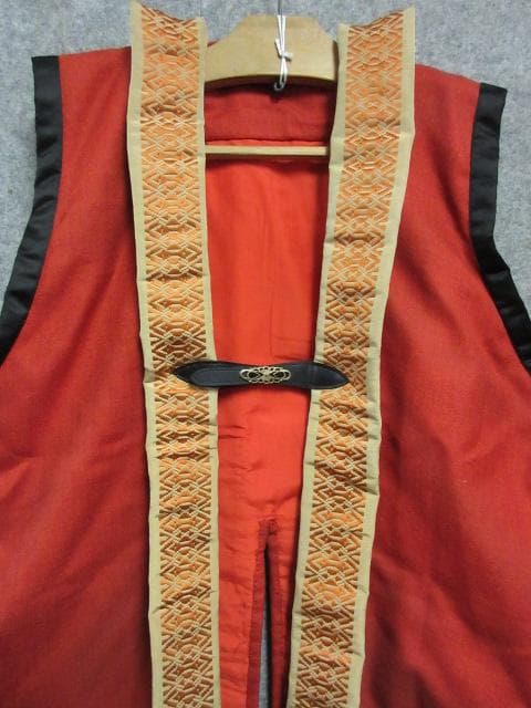 アンティーク帆船図陣羽織 [B25190]