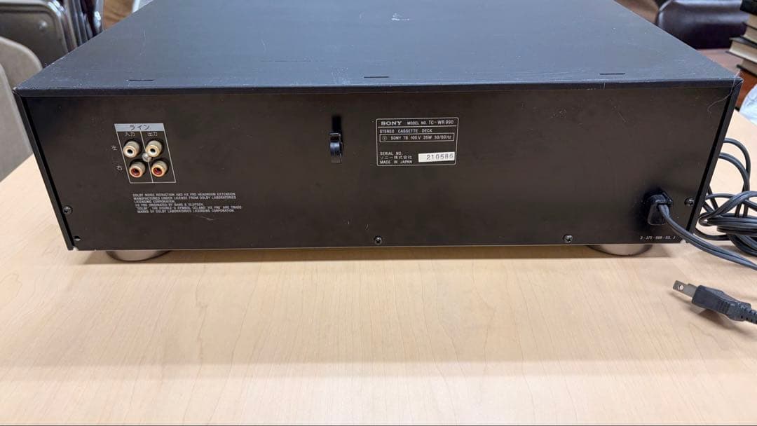 ラジオ・コンポ SONY DOLBY B-C NR HX PRO