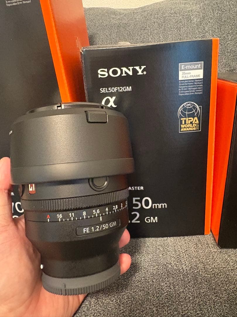 SONY FE 50mm F1.2 GM レンズ早い者勝ち