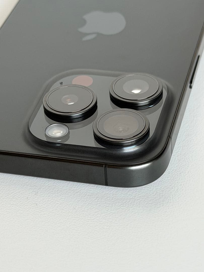 極美品iPhone15Pro 512GB ブラックSIMフリー,カメラカバー