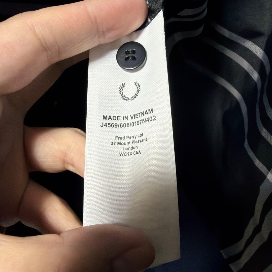 フレッドペリー　モッズコート　XS