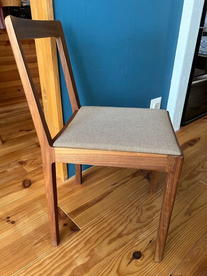 軽量 宮崎椅子 R+R chair ダイニングチェア ウォールナット 小泉誠 1
