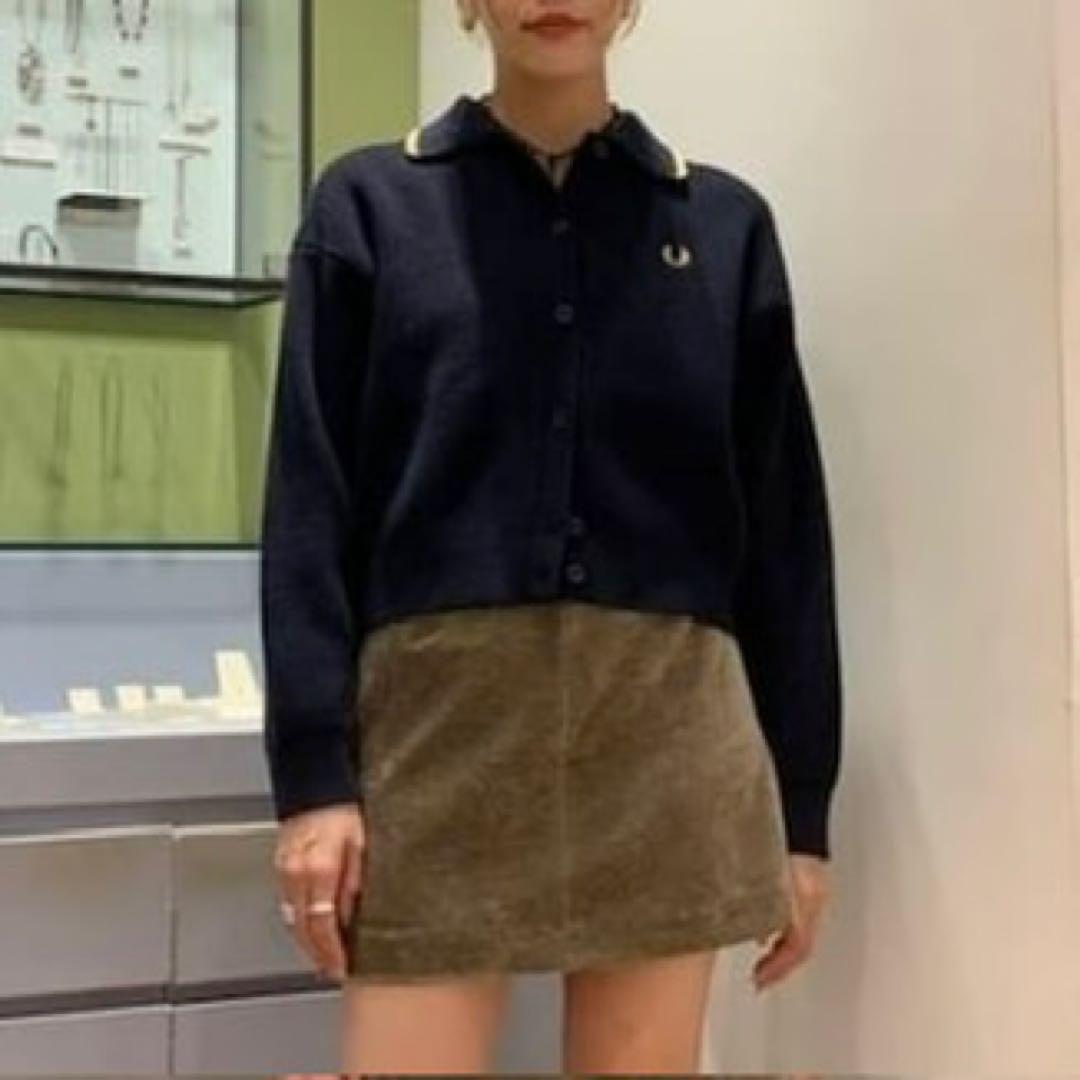 トップス FRED PERRY Tipped Collar Cardigan beams