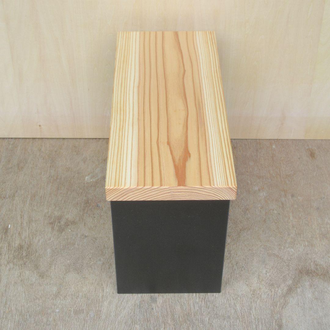 159 テレビ台 植物台 棚 杉板 メラミン材 丈夫