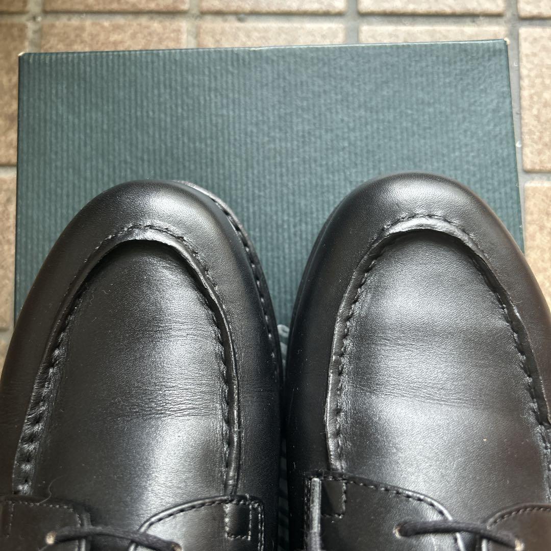 [極美品] PARABOOT Shambord パラブーツ UK7 黒