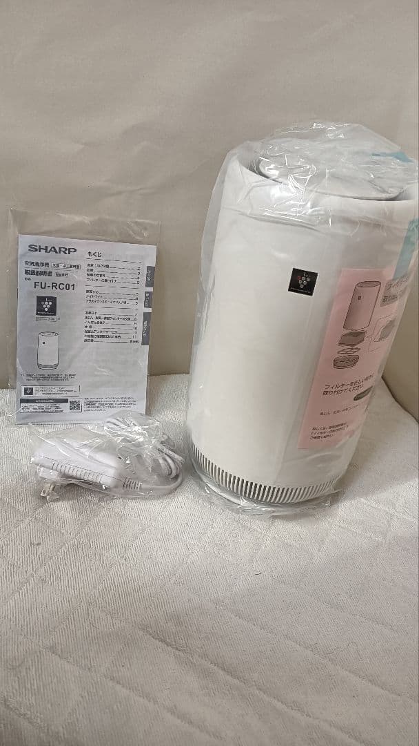 シャープ 空気清浄機 FU-RC01-W プラズマクラスター7000搭載 6畳