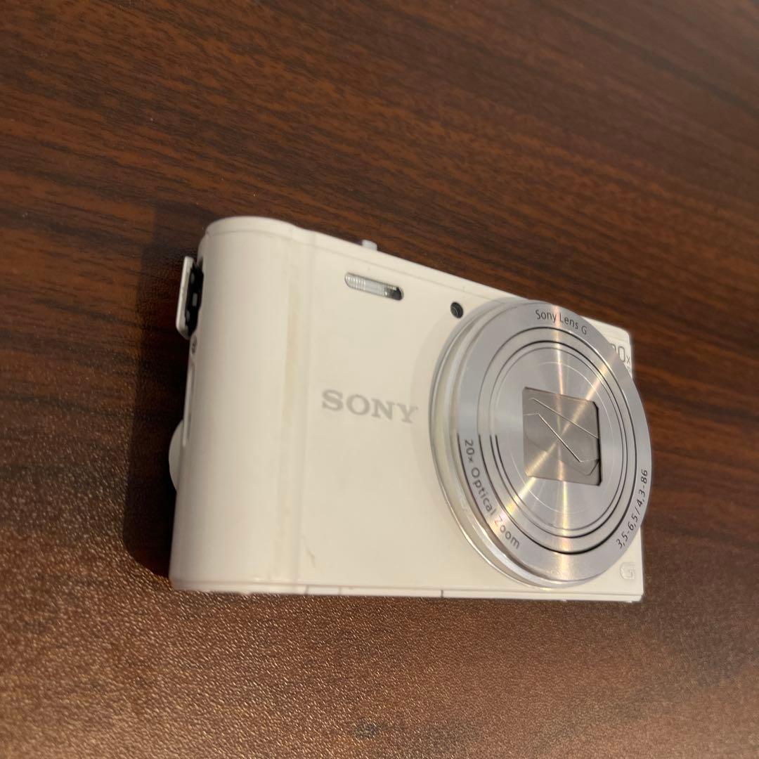 3599 Sony Cyber-shot WX300 ホワイト 【デジカメ】