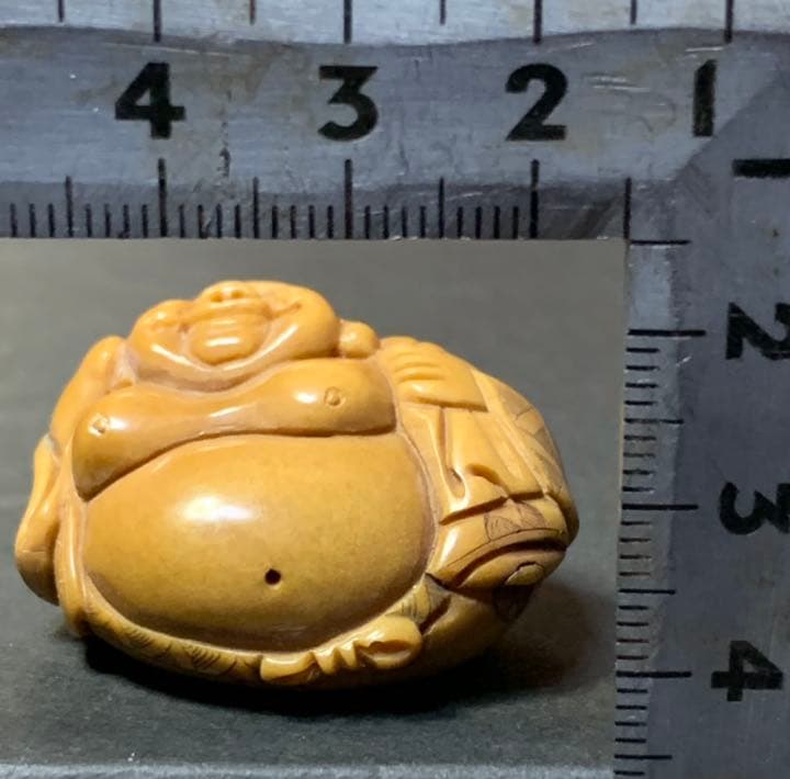 根付　骨董   置物 古美術 布袋骨董品 茶道具　縁起物  レトロ アンティーク