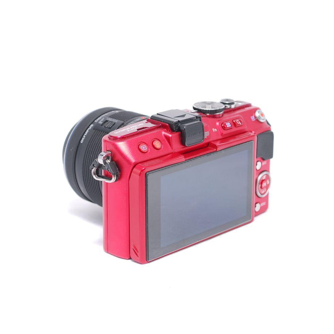 ❤即購入1000円OFF❤ オリンパス PEN E-PL6 REDレンズキット