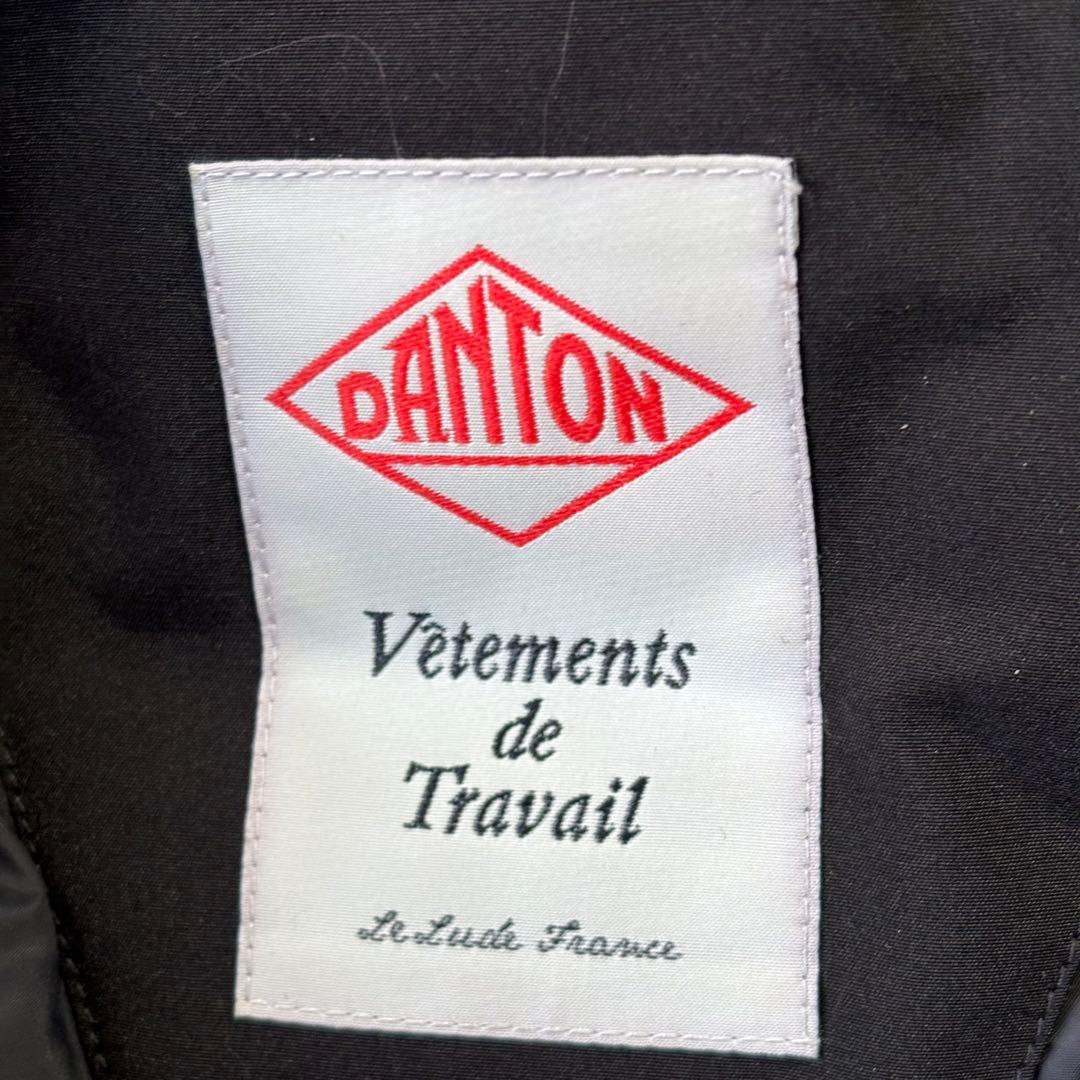 ✨ DANTON／ダントン 定番2WAYダウンコート黒40