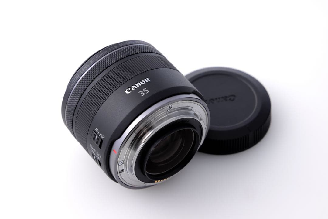 [美品/フード付き]Canon RF35mm F1.8 MACRO IS STM