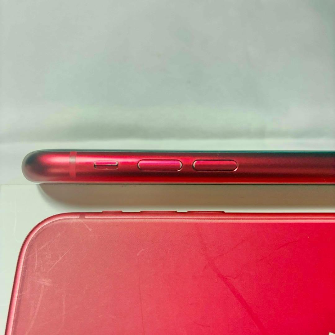 iPhone11 128GB レッド イヤフォン・ACアダプタ付き