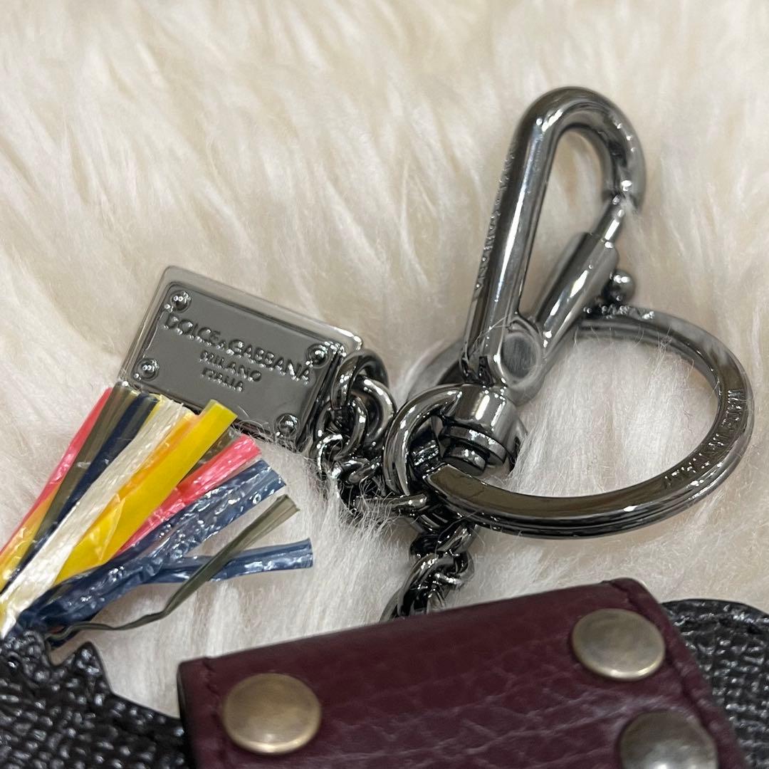 【未使用】 D&G ドルチェ&ガッバーナ キーリング キーホルダー
