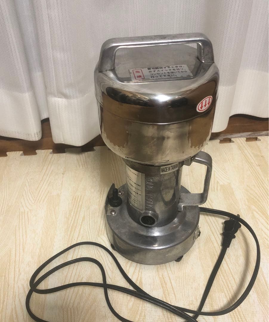 美品■東京ユニコム　ひきっ粉　電動ミルミキサー　T-429　500ｃｃ　製粉器■