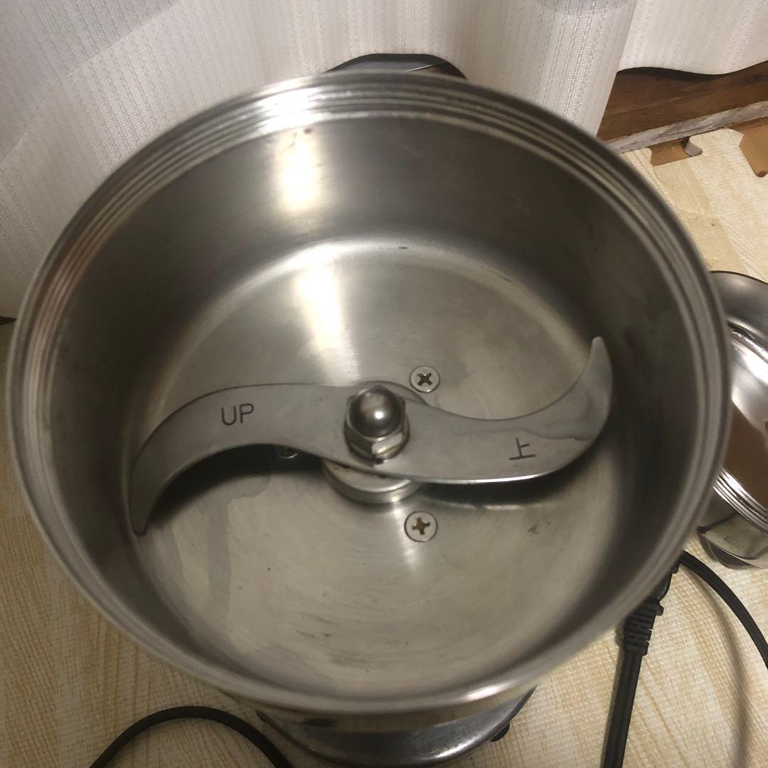 美品■東京ユニコム　ひきっ粉　電動ミルミキサー　T-429　500ｃｃ　製粉器■