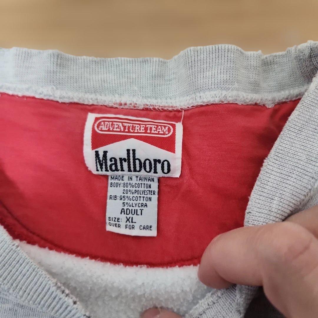 の*ー様 90s marlboro LIZARD ビンテージ　スウェット　XLマ