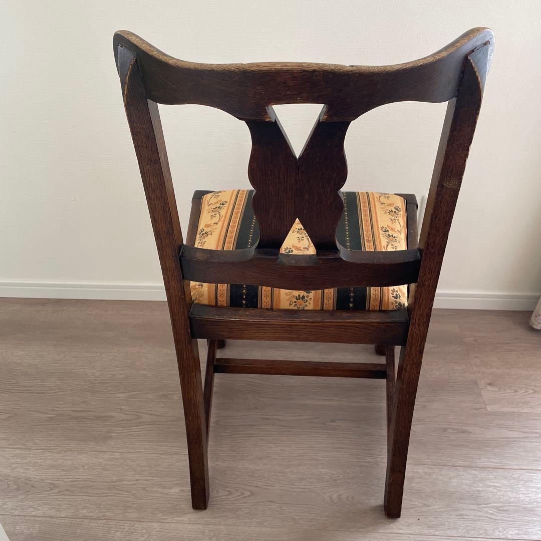 アンティークチェア イス チェア フランス ヨーロッパ 木製　ダイニングチェア②
