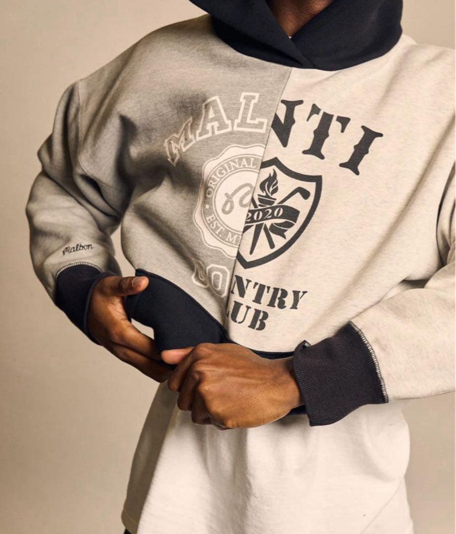 メンズウェア MALBON x ANTi COUNTRY CLUB TOKYO HOODIE