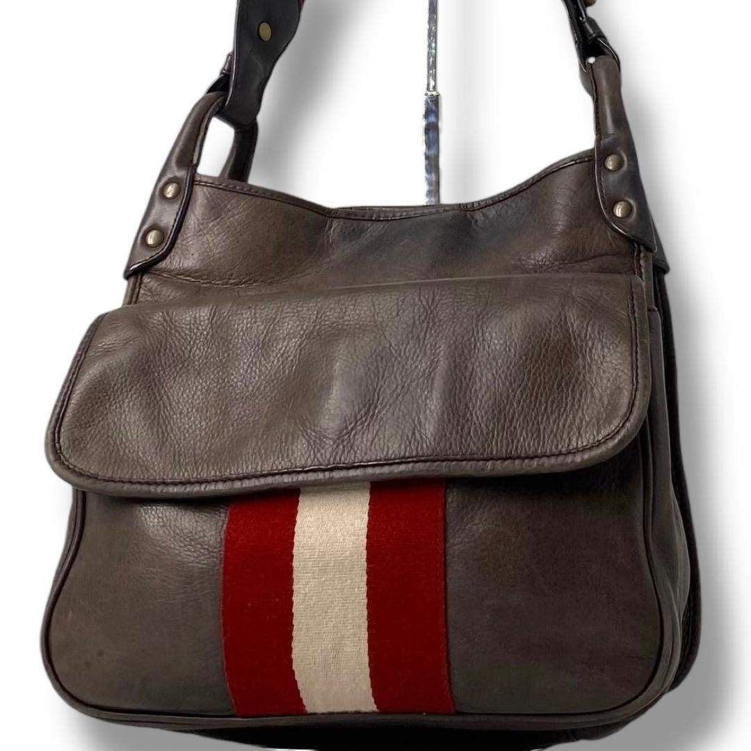 BALLY ショルダーバッグ トレインスポッティング レザー