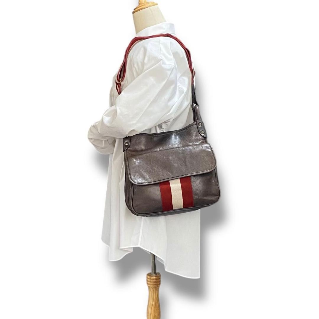 BALLY ショルダーバッグ トレインスポッティング レザー