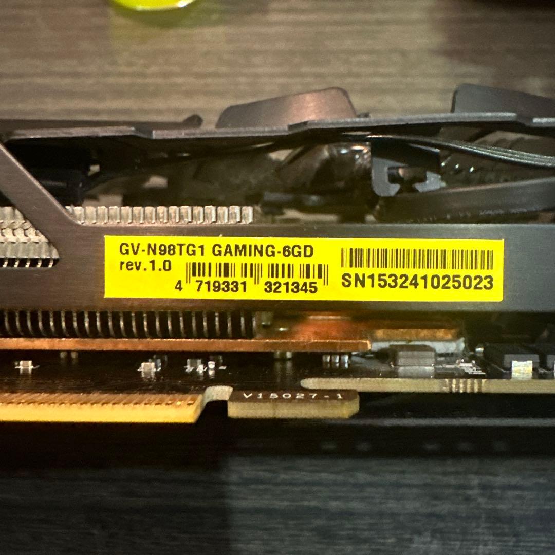 ジャンク GV-N98TG1 GAMING-6GD