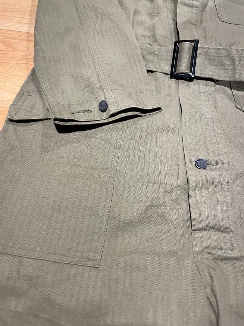 レア　デカサイ　バズリクソンズ　つなぎ　ジャンプスーツ　 オリーブ 44Ｒ