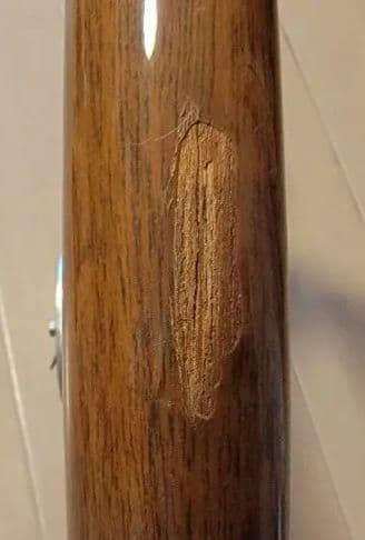 【古物】ステアリングウッドハンドル ３本スポーク