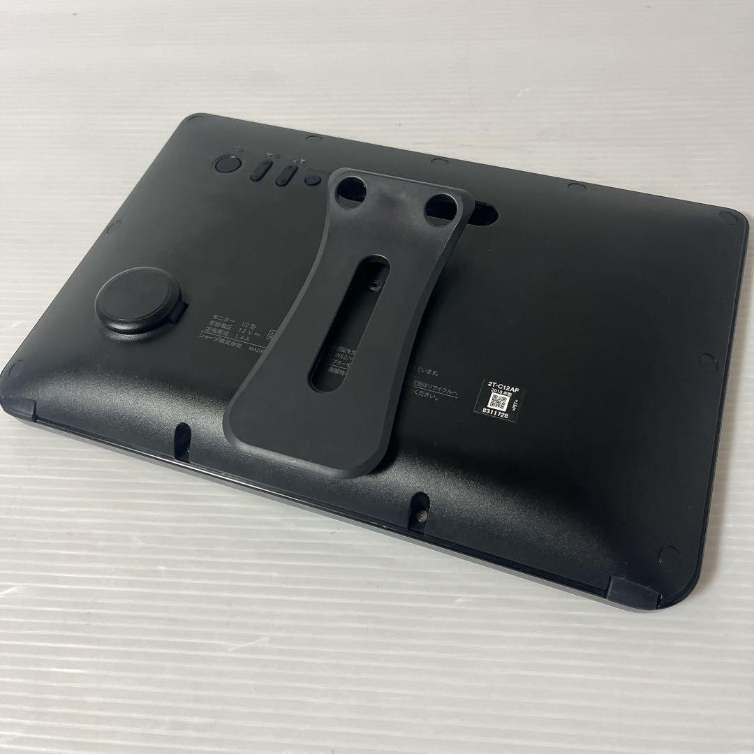 シャープ　防水ワイヤレステレビ　2T-C12AF ブラック