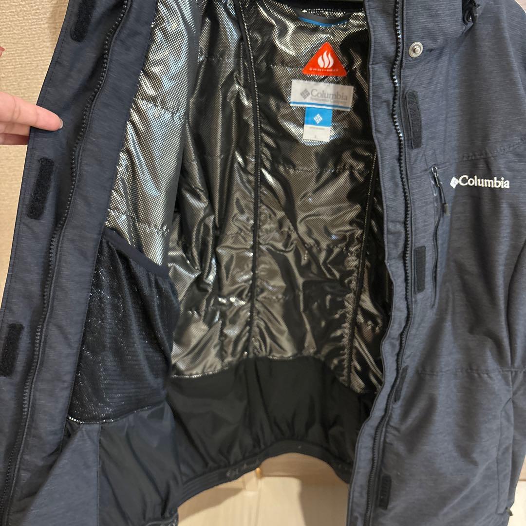 Columbia スノーウエア フード付き ブラック