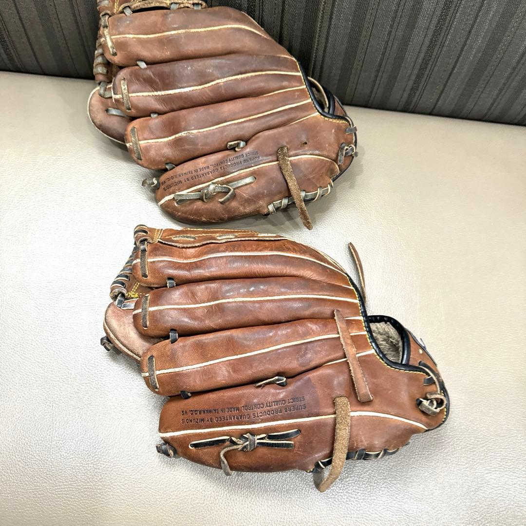 ミズノ野球プロフェッショナルモデル E-Z Pocket 左手グローブ 2個本革