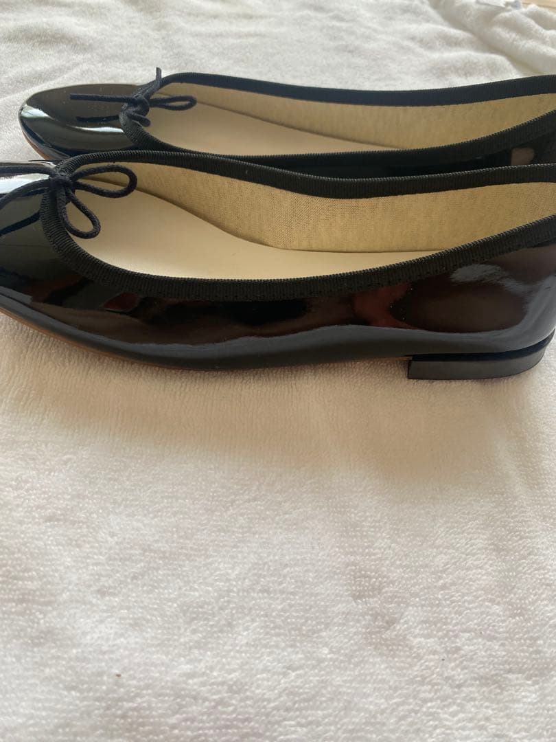 Repetto ブラック バレエシューズ