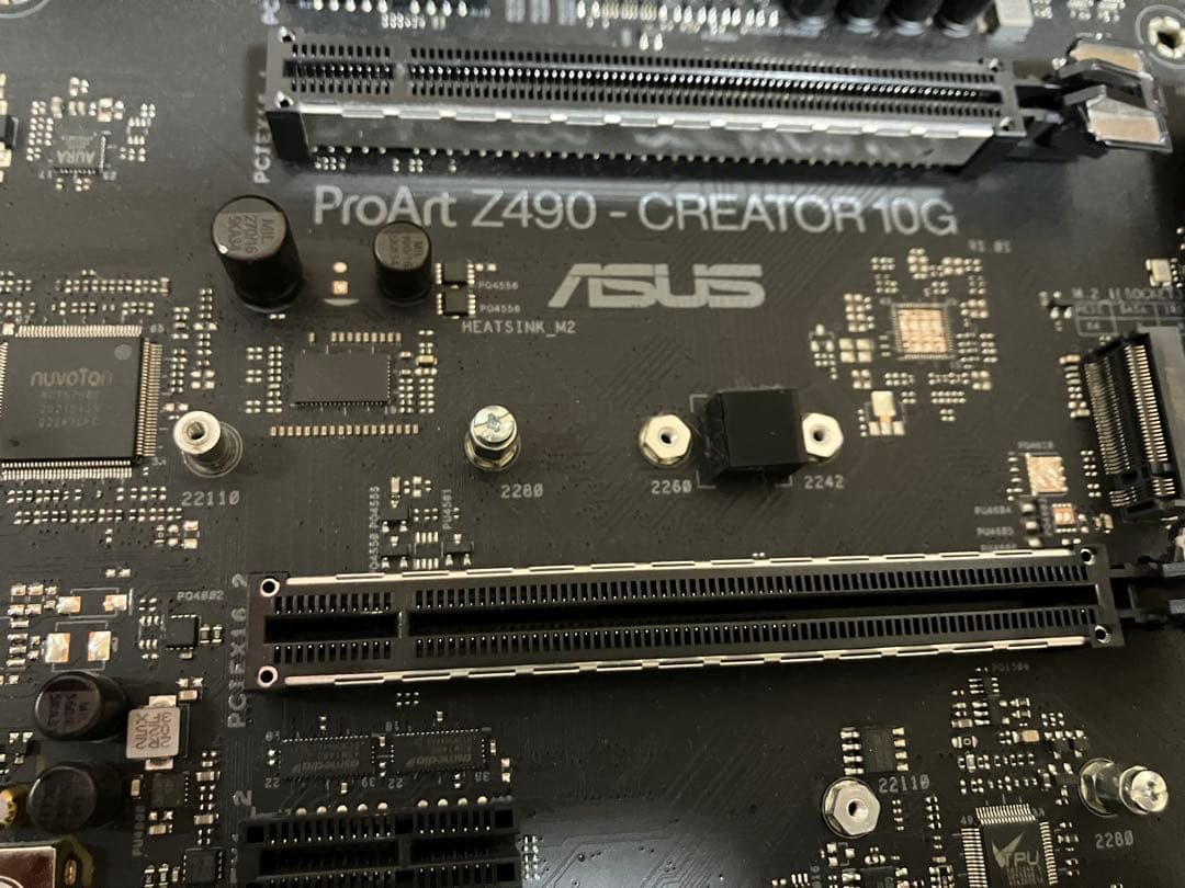 マザーボード i7 11700F+ASUS ProArt Z490-CREATOR 10G